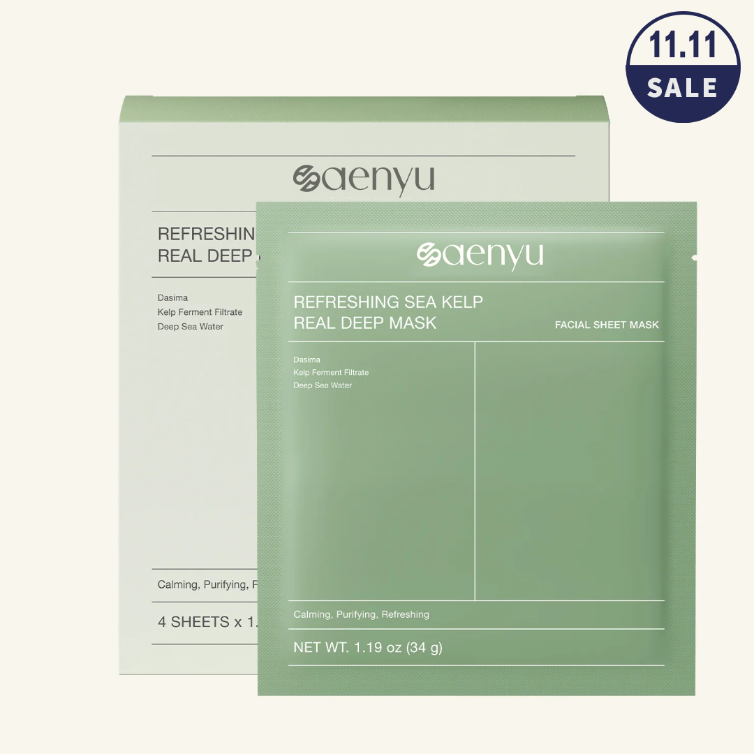 HanKelp™ – מסכת אצות ים קוריאנית 4 יח'